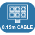 0.15m Molex Cable Icon