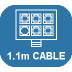1.1m Molex Cable Icon