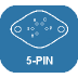 5-pin Icon