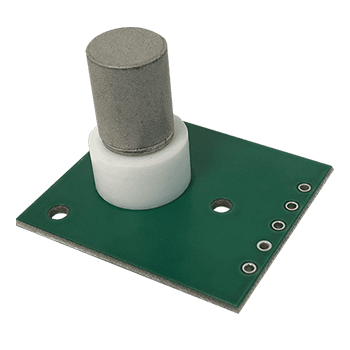 Compact zirconia O₂ sensor on PCB for ambient gas measurement